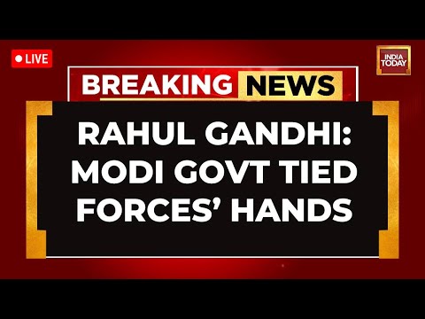 Rahul Gandhi Lok Sabha LIVE | Rahul Slams Modi Govt In Lok Sabha Speech, 'Tied Forces' Hands' | LIVE