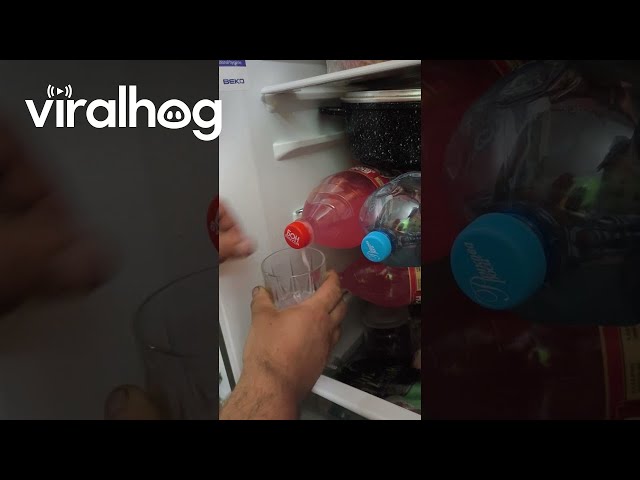 Lazy Soda Dispenser || ViralHog
