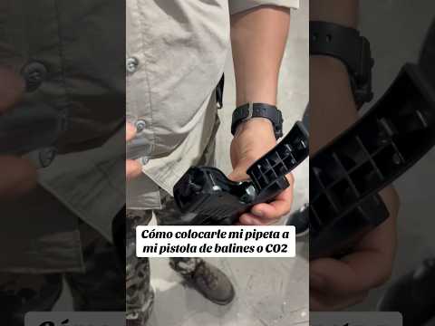 GUÍA SEGURA: COLOCAR PIPETA EN PISTOLA DE BALINES. CONSEJOS DE SEGURIDAD. #SEGURIDAD #BALINES!!