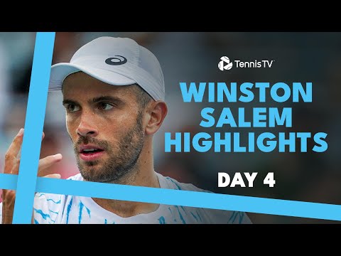 Coric Faces Hijikata; Goffin & Carreno Busta Headline | Winston-Salem 2024 Day 4 Highlights