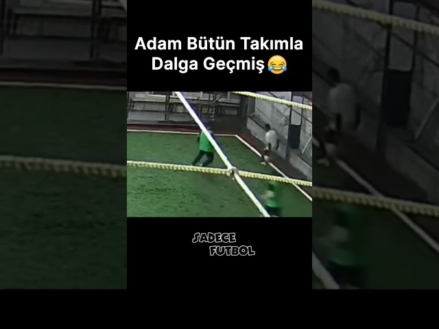 Adam Bütün Takımla Dalga Geçmiş 😂 #futbol #mizah