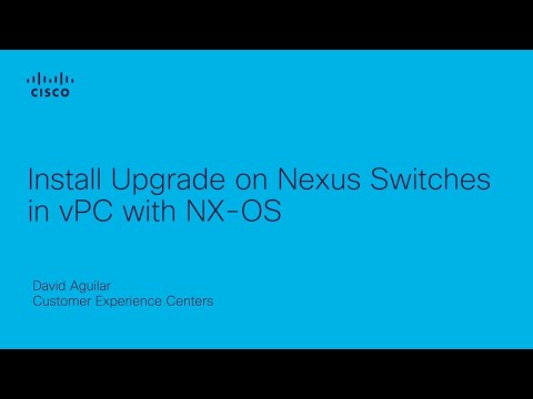 Install Upgrade on Nexus Switches in vPC with NX-OS