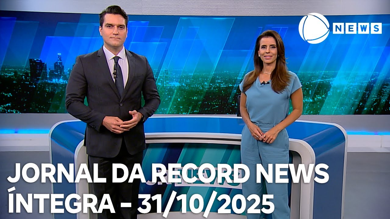 Jornal da Record News  31102025  TV Online Jornal da Record News   31102025