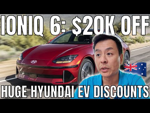 Huge Hyundai EV Discounts! Up to K Off Ioniq 6 & Kona Electric