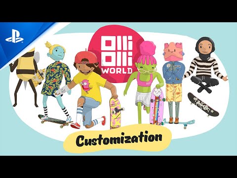 OlliOlli World - Customization Trailer | PS5, PS4