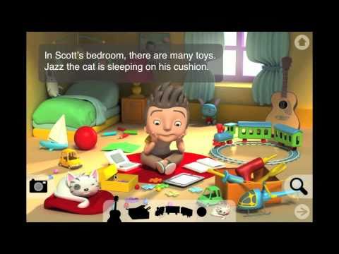 Scott's Submarine, interactive children's book for iPad, iPhone and
Android