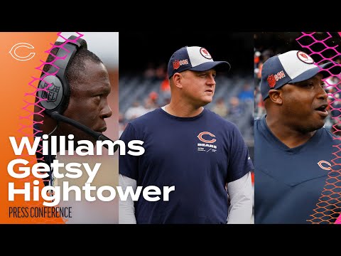 Getsy, Williams, Hightower set their sights on Week 5 vs. Vikings | Chicago Bears video clip