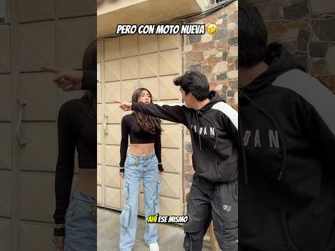 PERO CON MOTO NUEVA 🤣 #humor #comedia #novia #pareja #risas #humorlatino
