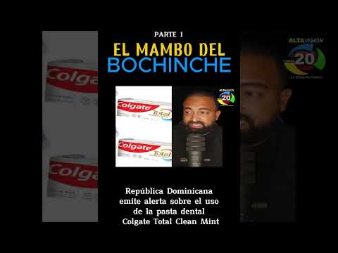 República Dominicana emite alerta sobre el uso de la pasta dental Colgate Total Clean Mint