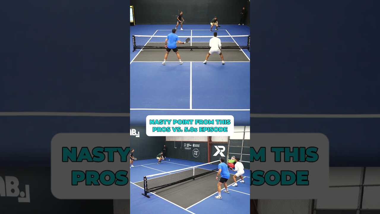 When you have to hit 5 third shots 🫢 #pickleball