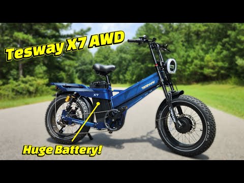 Tesway X7 AWD: Dual Motors & HUGE Battery Pack!