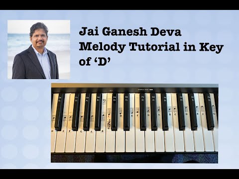 Jai Ganesh Deva Tutorial in Key of 'D'