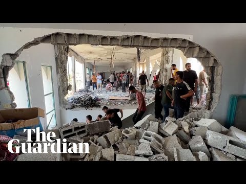 Deadly Israeli airstrike hits school in central Gaza