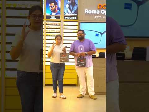 Part 2 👓❤️ Discovering more at Roma Opticals!#RomaOpticals #gouthamvincent