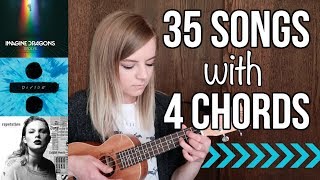 4 Basic Chords - 35 Songs On Ukulele