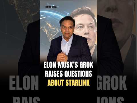 Elon Musk’s Grok Raises Questions On Starlink #elonmusk #mukeshambani #jio #starlink #modi #spacex