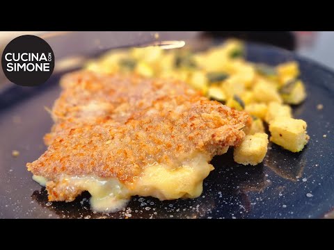 Cotoletta alla Valdostana - Un classico piatto italiano in pochi minuti - Fornetto Hauswirt K5 pro😱