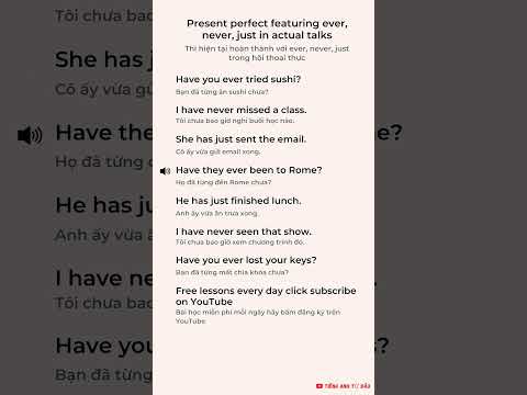 🚀 PRESENT PERFECT + EVER, NEVER, JUST: Nói Chuyện Thực Tế! 🌟 Khóa Học Online Tiếng Anh