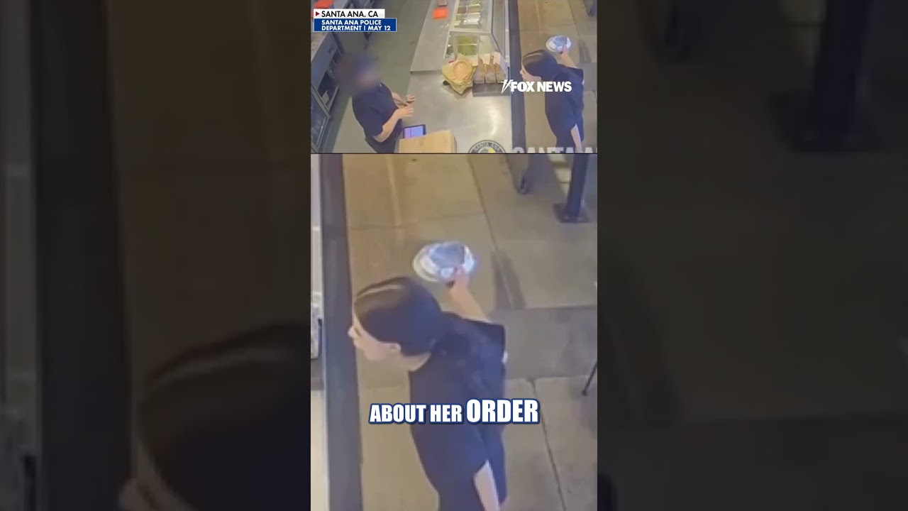 'Chipotle Karen' caught hurling burrito bowl in worker's face #shorts