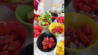 Hướng dẫn làm hoa quả dầm siêu ngon cho mùa hè #caogiang #nấuăn #họcnấuăn