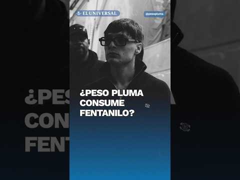 Peso Pluma desata rumores sobre consumo de fentanilo #shorts