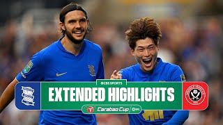 Birmingham City vs Sheffield United: Extended Highlights | Carabao Cup 1st Round | CBS Sports Golazo