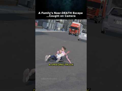 Family’s near DEATH Escape..🤯#drivers #story #lifesaved