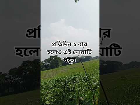 প্রতিদিন ১ বার হলেও এই দোয়াটি পড়ুন #shorts #shortsvideo #islam #foryou