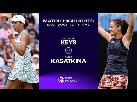 Madison Keys vs. Daria Kasatkina | 2023 Eastbourne Finals | WTA Match Highlights