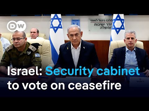 Lebanon update: Security cabinet to vote on ceasefire, heavy bombardment of south Beirut | DW News