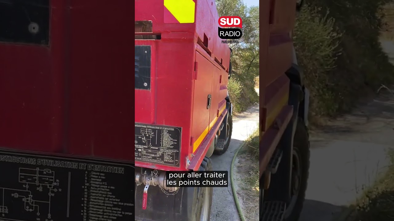 🔥 L'incendie toujours en cours aux alentours de la ville de Bages (11)