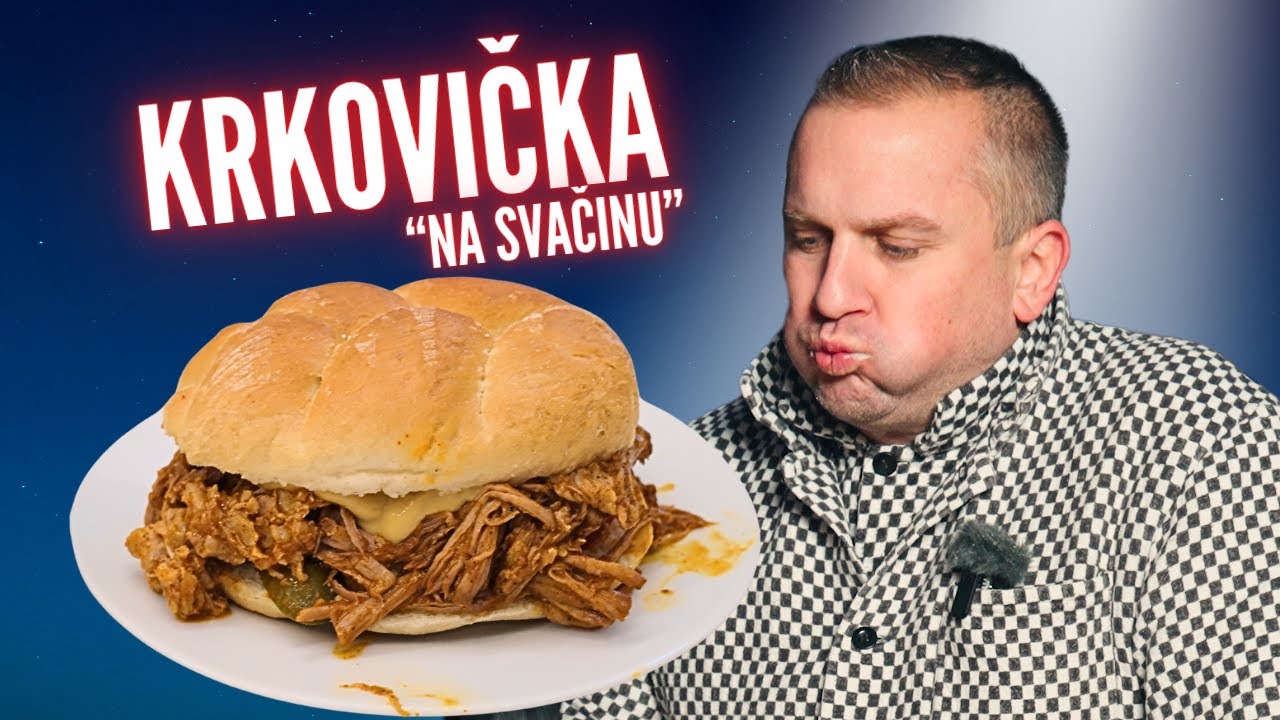Trhané maso z vepřové krkovice - můj oblíbený recept na "svačinu" krok za krokem | Mistr Málek