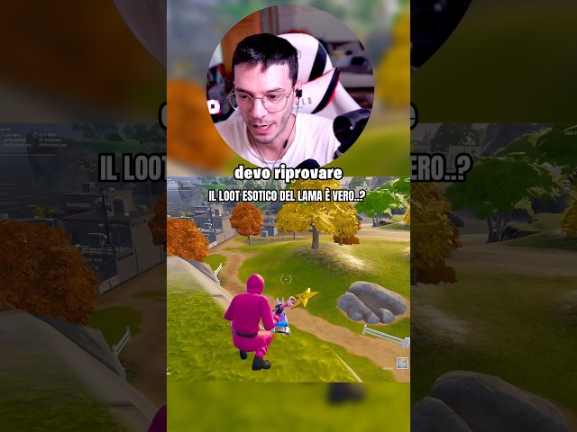 LOOT ESOTICO DAVANTI IL LAMA È VERO? #fortnite