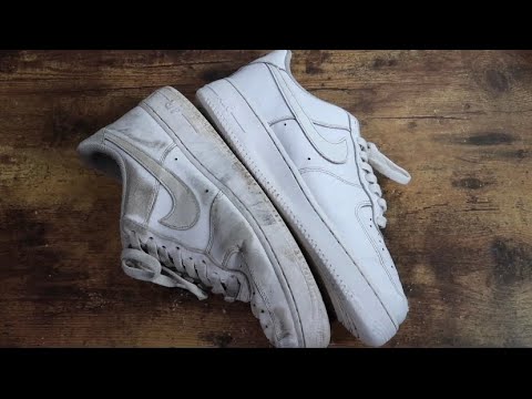 How To Clean Air Force 1s (quick & easy) SATISFYING
