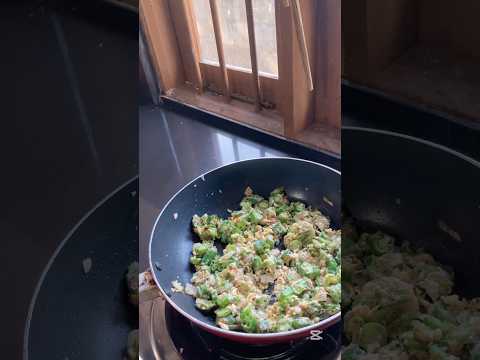 Okra & Eggs in 5 Minutes | A Quick and Healthy Meal