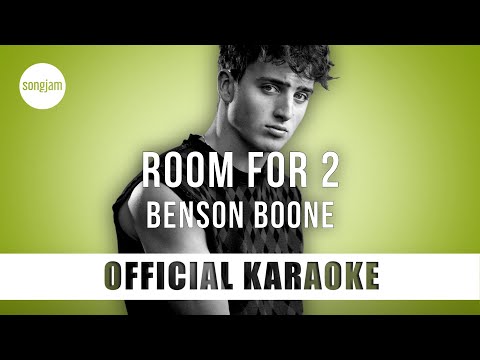Benson Boone - ROOM FOR 2 (Official Karaoke Instrumental) | SongJam