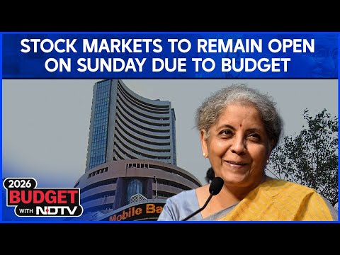 Stock Market News Today | Stock Markets To Remain Open On Sunday Due To Budget