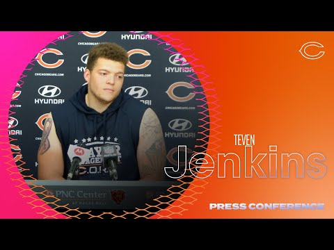 Teven Jenkins is working towards getting back to 100% | Chicago Bears video clip