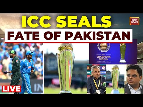Champions Trophy 2024: Setback For Pakistan? Hybrid Model Confirmed | ICC’s Plan Until 2027 | LIVE