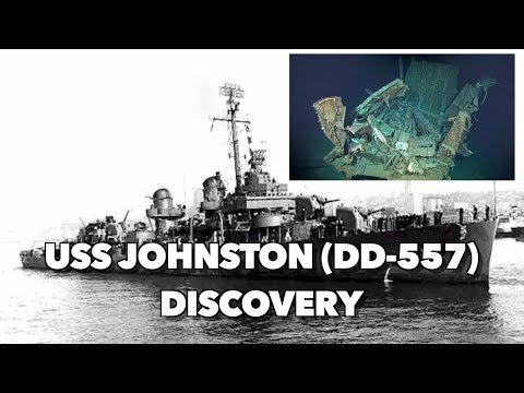 USS Johnston (DD-557) Discovery - Latest Footage