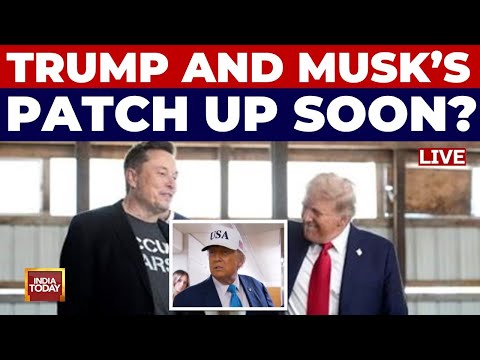 Trump-Musk To Patch Up News LIVE | Elon Musk Regrets His Social Media Posts On Donald Trump