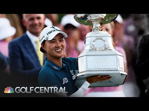 Minjee Lee at KPMG Women's PGA Championship 'kept it together' for win | Golf Central | Golf Channel