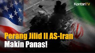 AS Gempur Iran Lagi! Lebih dari 300 Target Dihantam, Selat Hormuz Makin Memanas