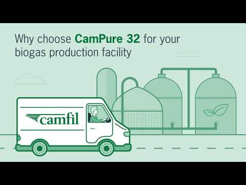 DESULFURIZATION OF BIOGAS WITH CAMPURE 32