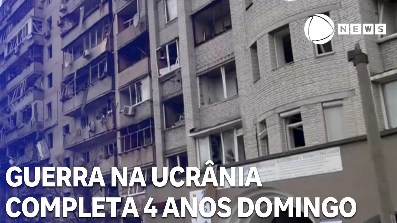 Guerra na Ucrânia completa quatro anos neste domingo (22)