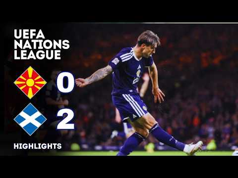 North Macedonia - Scotland | 0-2 | Highlights | UEFA Nations League 2026-27 | macedonia scotland