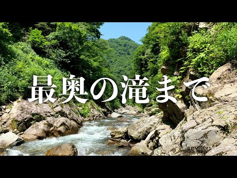 【渓流釣り】山奥にある魚止めまで登った日