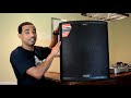 Alto Professional Black 18SUB 18S Powered Subwoofer Review Video
