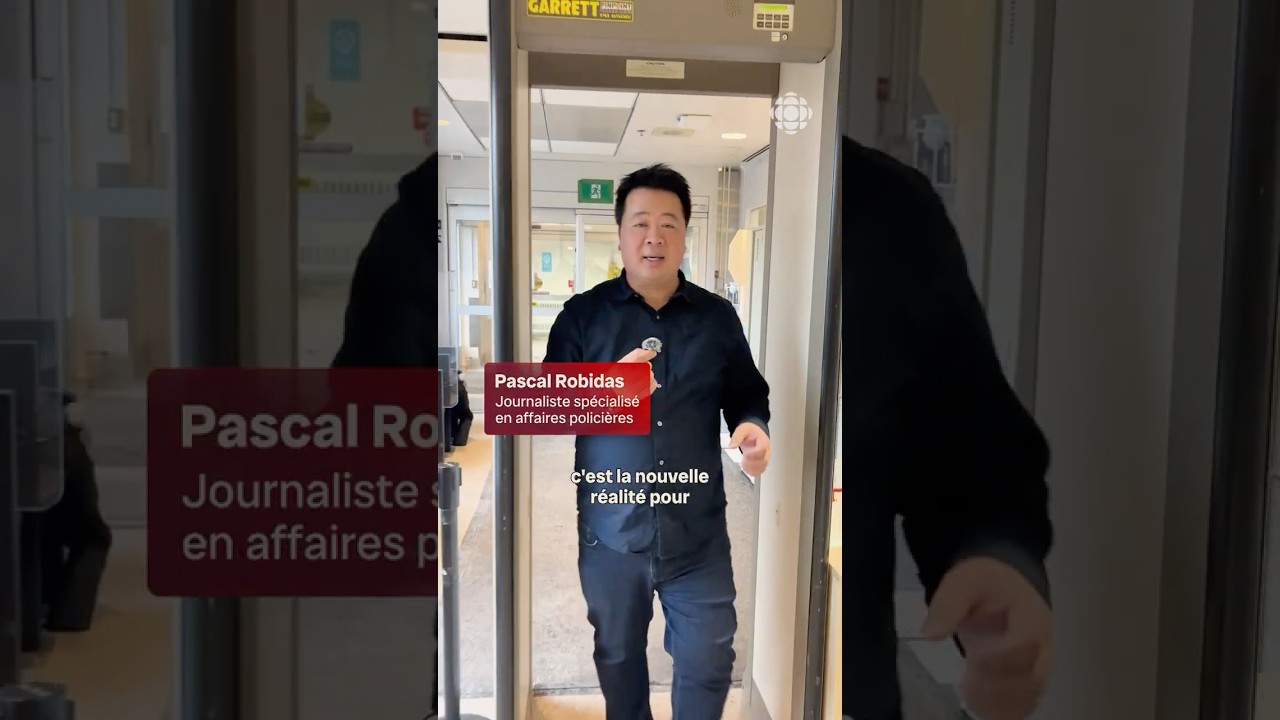 Un détecteur de métal dans un hôpital de Montréal