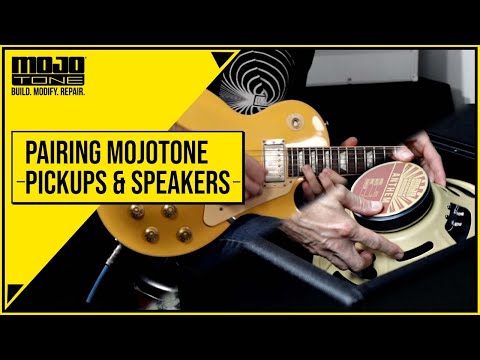 Pairing Mojotone Pickups and Guitar Speakers in the Recording Studio